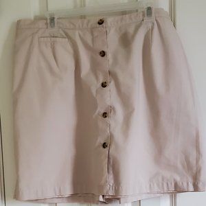 Beige Karen Scott Skort